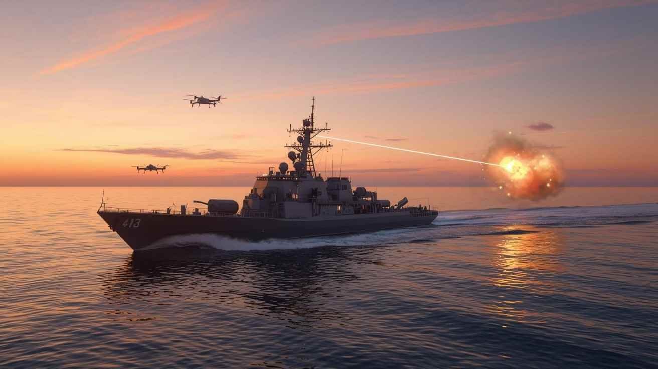 DragonFire Royal Navy Commits €358m to UK Laser Weapon Program
