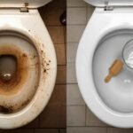 Half a Glass and a Sparkling Toilet Bowl Unleash Outrage: Homeowners Expose Shocking Tricks to Restore Old Sanitary Ware (N/A)