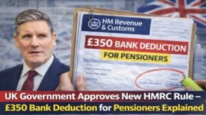 UK Government Approves New HMRC Rule – £350 Bank Deduction for Pensioners Explained