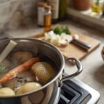 I don’t boil potatoes in water anymore. I’ve switched to this aromatic broth (N/A)