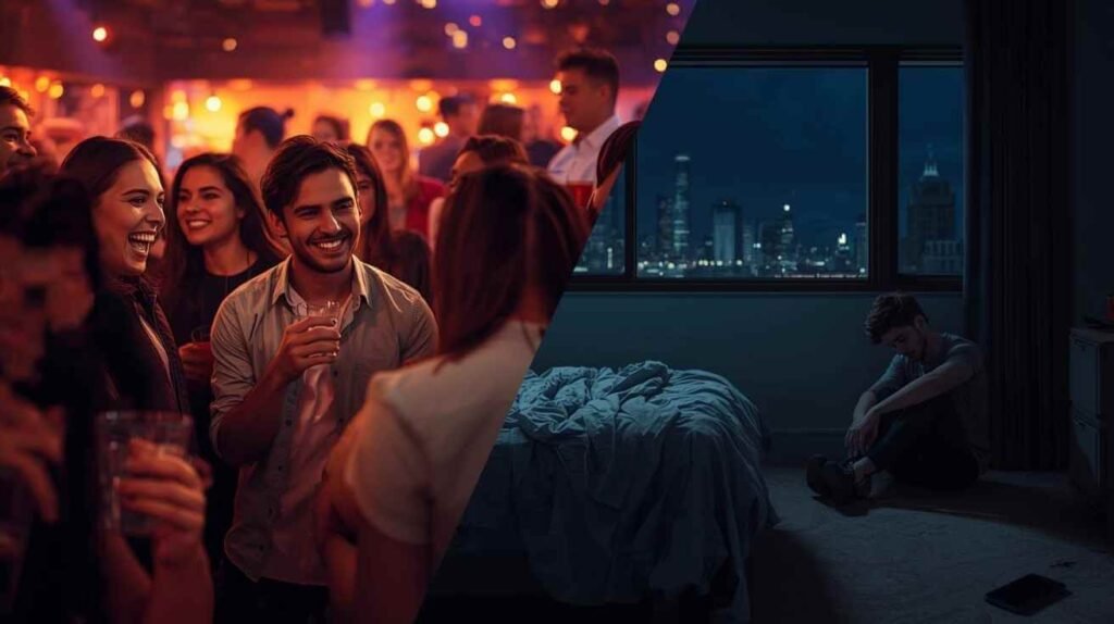 What psychology reveals about people who need time alone after positive social moments